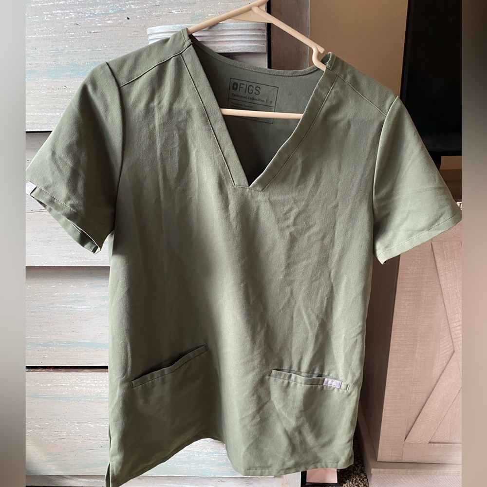 Moss Green Figs Shirt